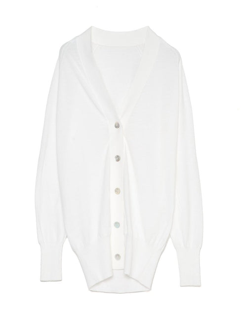 basic long cardigan